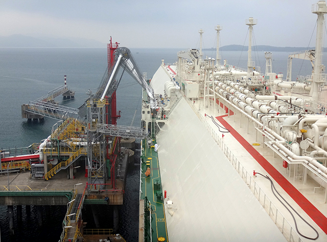 890397 LNG loading arms for load/discharge LNG cargo of liquefie