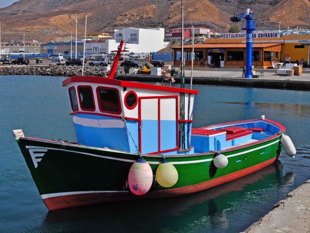 Le port de pêche de Morro del Jable à Fuerteventura