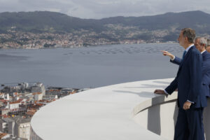 Felipe VI inaugura en Vigo la feria internacional del naval, Navalia