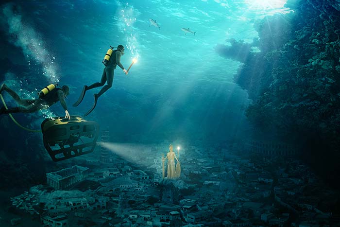 The discovery of Atlantis
