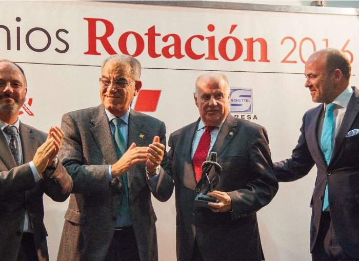 Premio de honor a la trayectoria profesional a Federico Esteve Jaquotot y entrevista en la Revista Rotación Nº 541 De Julio 2016