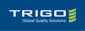 NEW TRIGO logo White Green on blue bkgr RGB