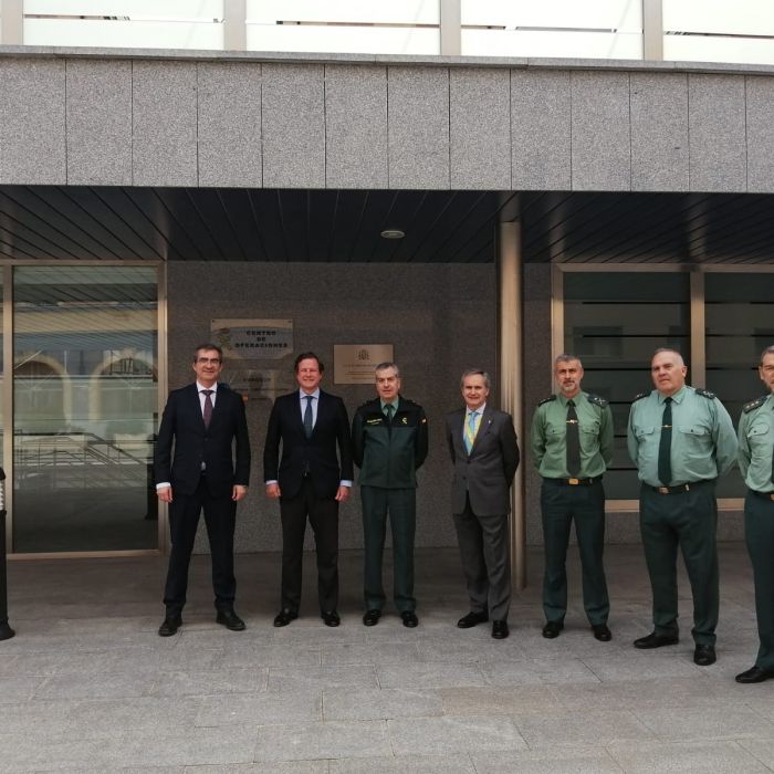 El Clúster visita el Centro de Operaciones de la Guardia Civil