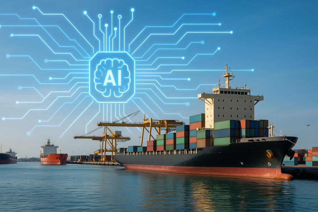 La convergencia entre la Inteligencia Artificial y la Economía Azul define el camino hacia la sostenibilidad en el sector marítimo 3 ChatGPT Image 8 may 2025 13 45 17