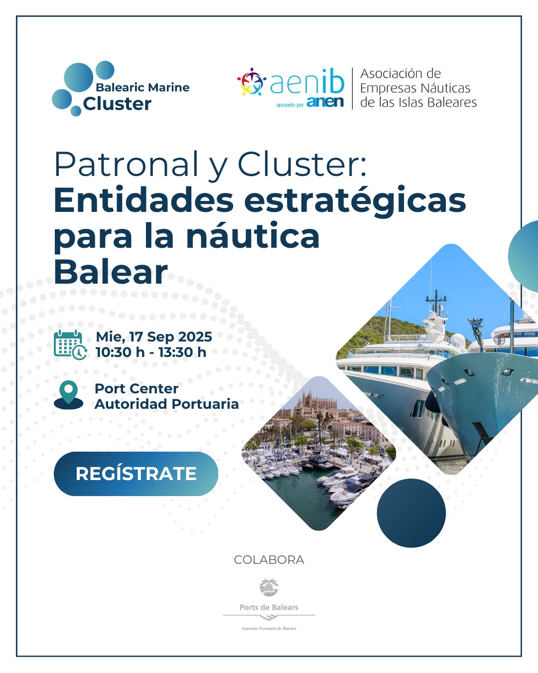 Cartel evento 17 sept Patronal y Cluster
