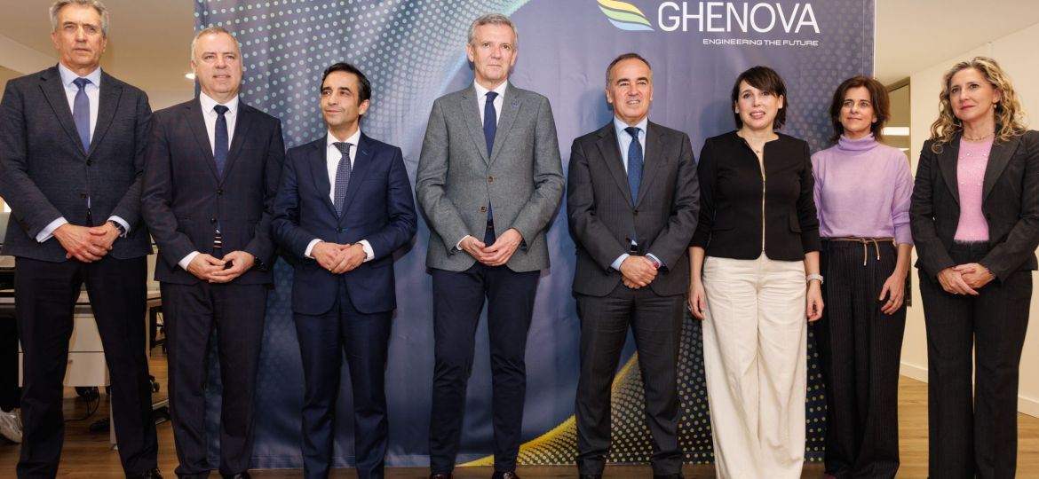 Visita as oficinas da empresa Ghenova en Ferrol