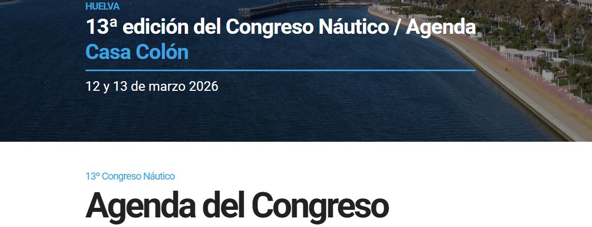 agenda congreso nautico