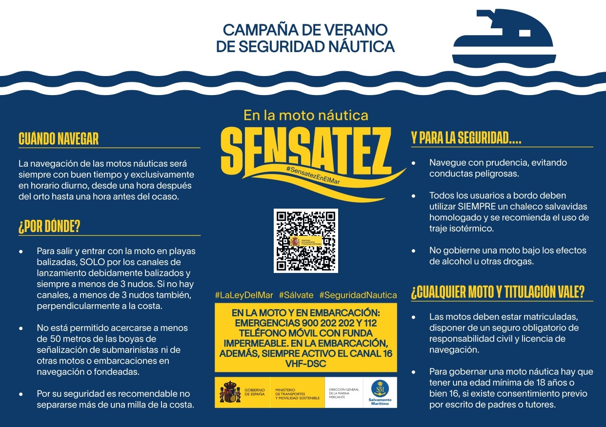 Campana de verano seguridad nautica 2026