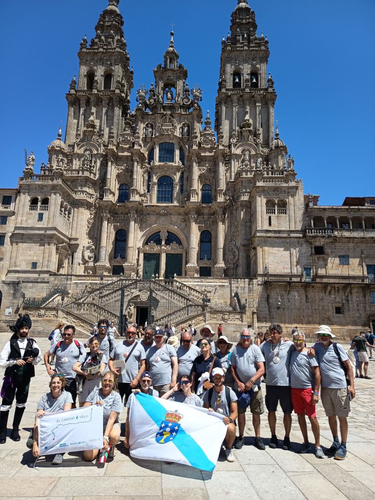 XI Travesia ECV LLegada a Santiago 1